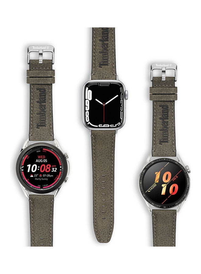 Timberland Unisex Barnesbrook Unisex Universal Leather Watch Strap-20 Mm - TDOUL0000709 - Image 4