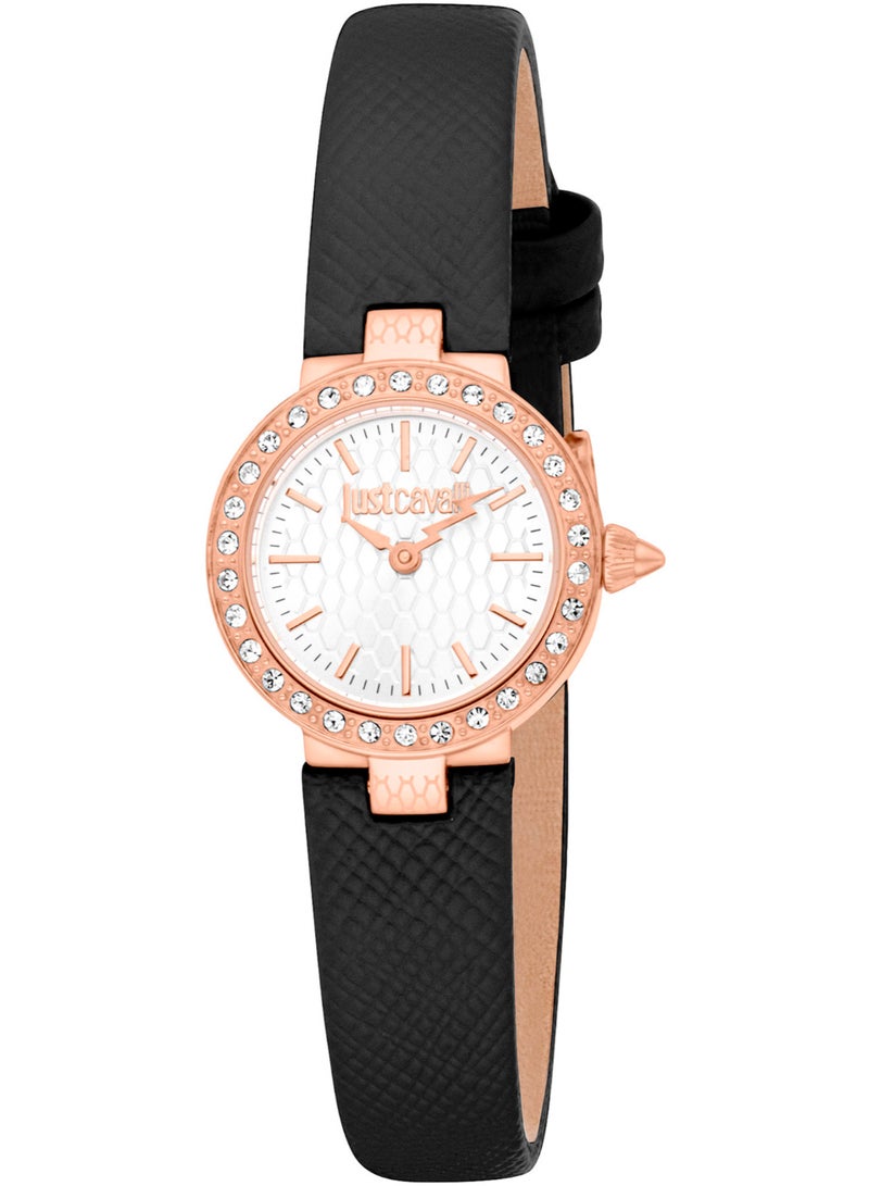 Just Cavalli ساعة ليدي سيرينيتا ميني Jc1L362L0035 - جلد إناث كوارتز 2 يدين - Image 1