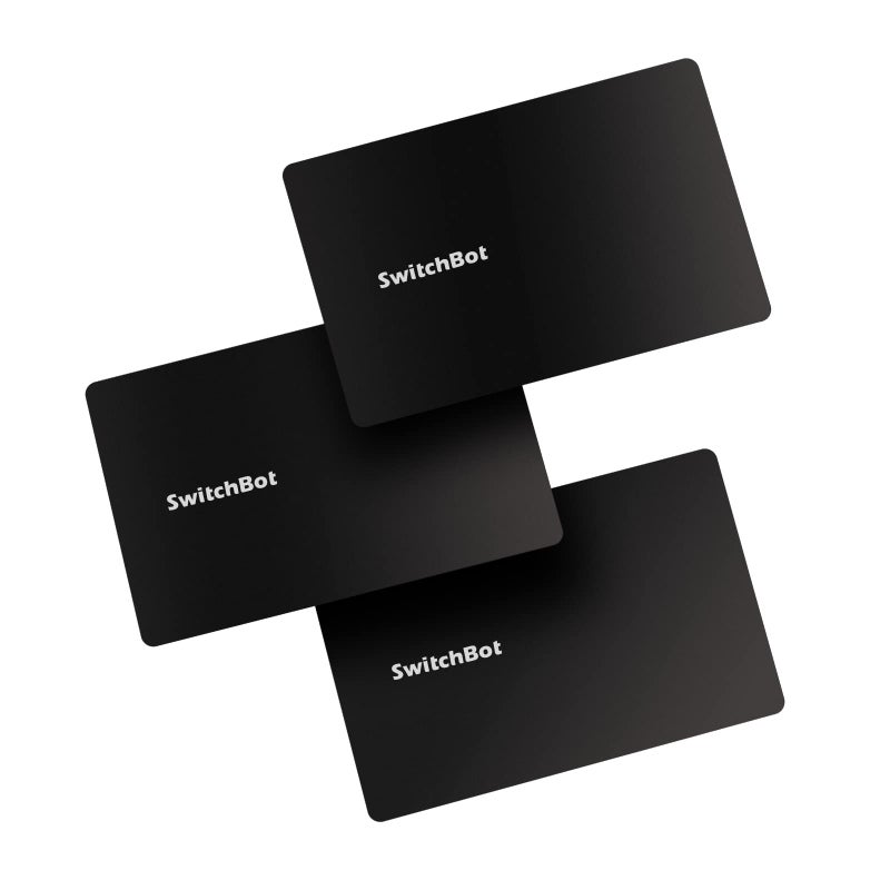 SwitchBot Card for Unlocking Your SwitchBot Lock via Keypad or Keypad Touch (3 Pack) - Image 1