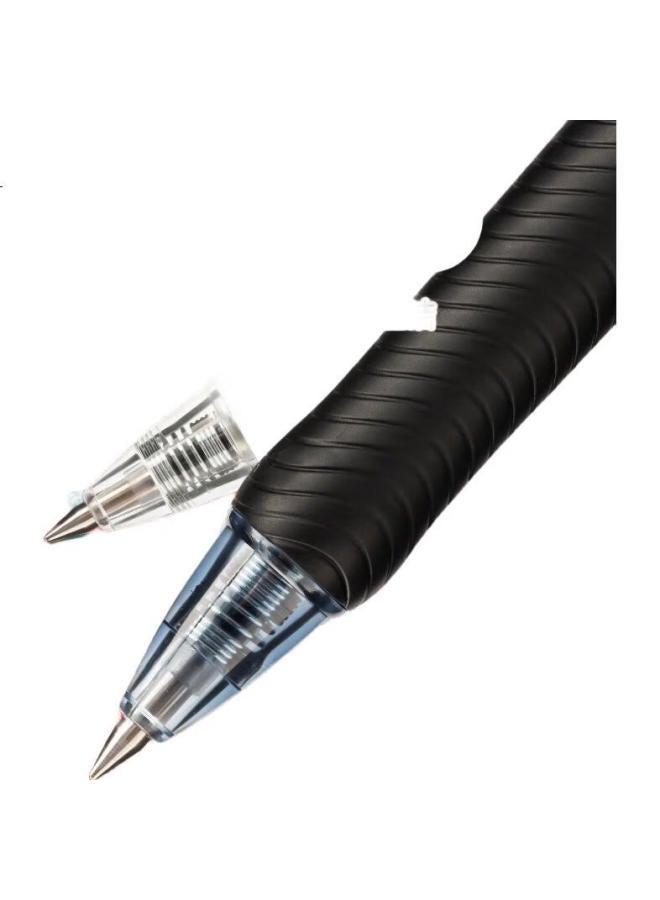 M.G Chenguang (M&G) Stationery Black Retractable Gel Pen 0.5, Kongmiao Blessing Exam-Specific Signing Pen, Quick-Drying Bullet Tip Student Final Exam Practice Pen, 12 Pens/Box Agp81027 - Image 3
