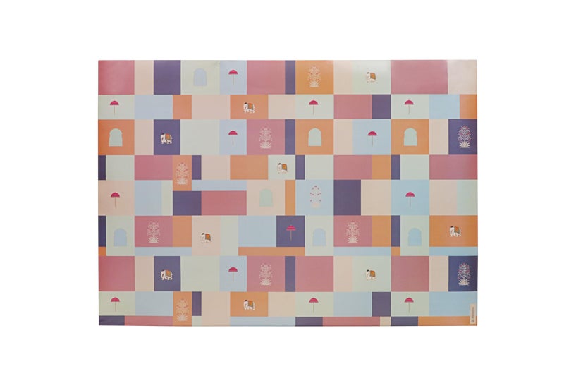 Be Stories The Abstract Colorful Design Wrapping/Laminated Art Paper Sheet 100 Gsm For Gift Packing For All Occasions Like Birthday, Diwali, Chirtsmas, 28 Inches X 20 Inches Of 5-Sheets,Multicolor - Image 4