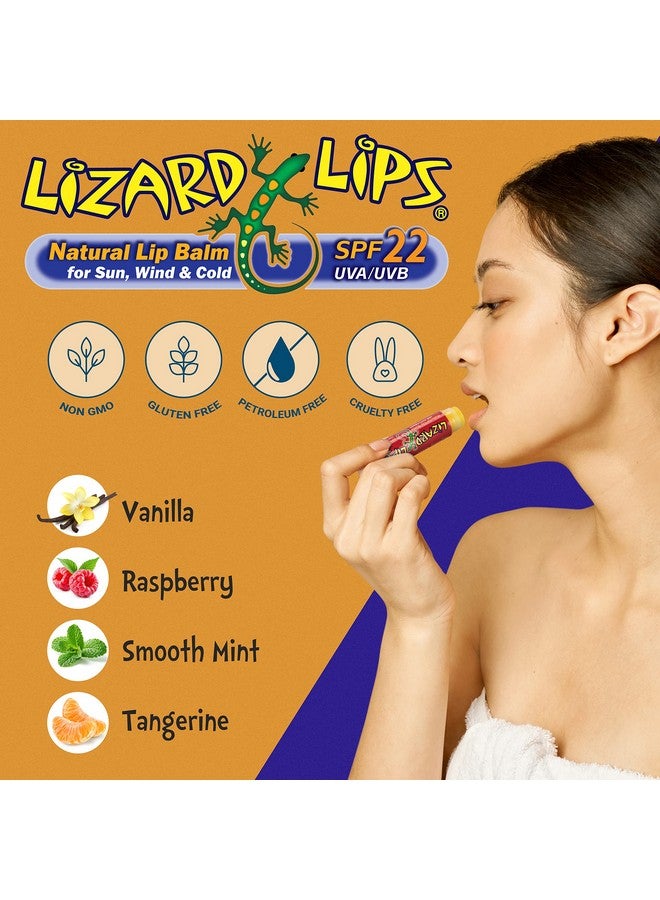 Lizard Lips SPF 22 Lip Balm - Original Vanilla 4 Pack (4) - Image 2