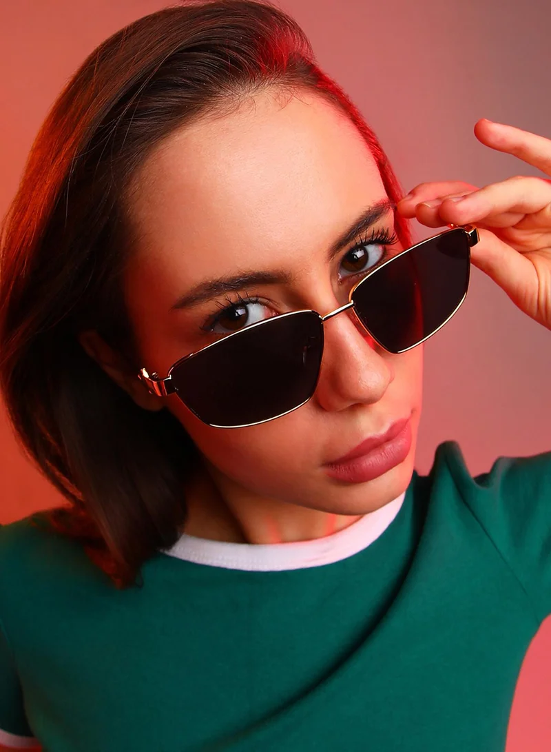 صوص هاوت نظارة شمسية مستطيلة سبير
