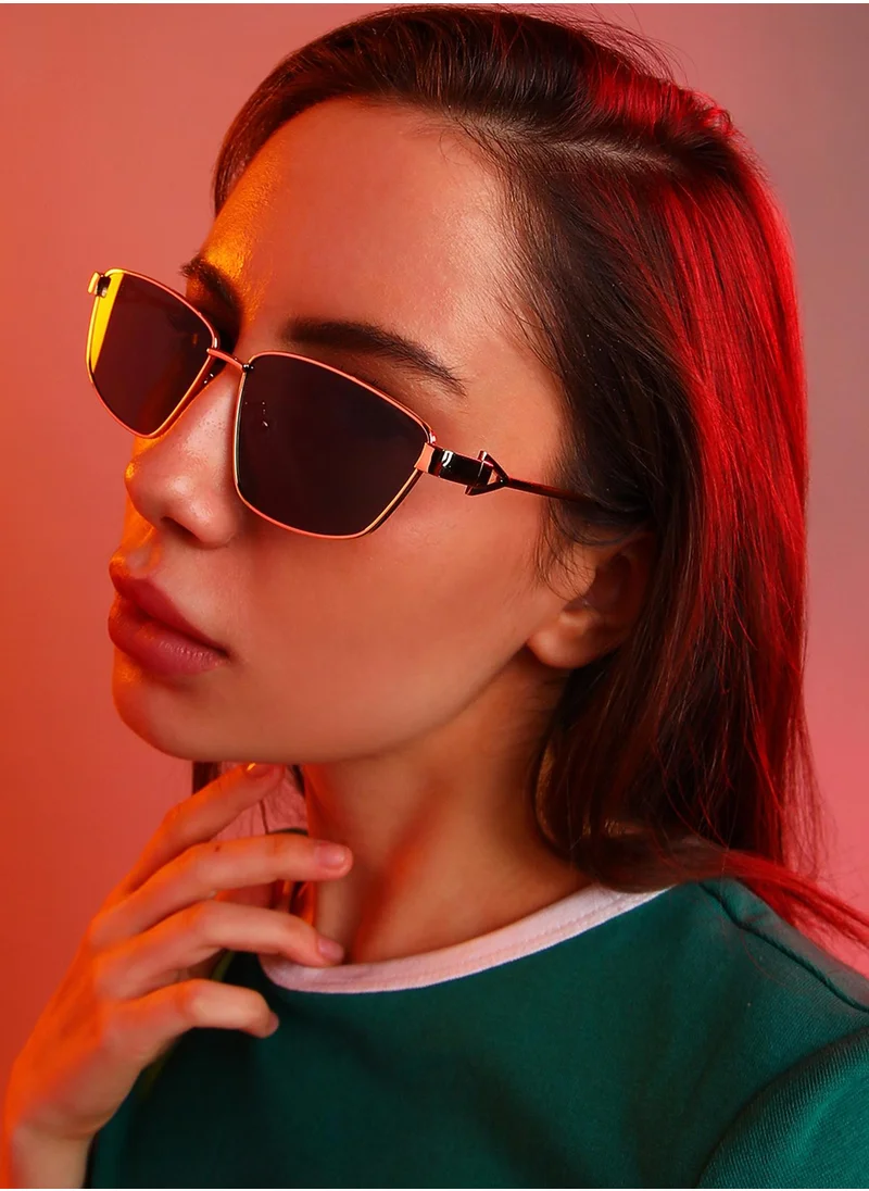 Haute Sauce The Spear Rectangular Sunglasses