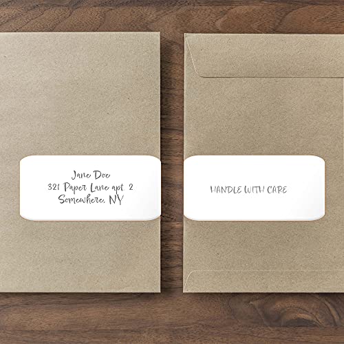 Desktop Publishing Supplies Photo Glossy Inkjet/Laser Shipping Labels 4 x 3 1/3-60 Labels - Image 3