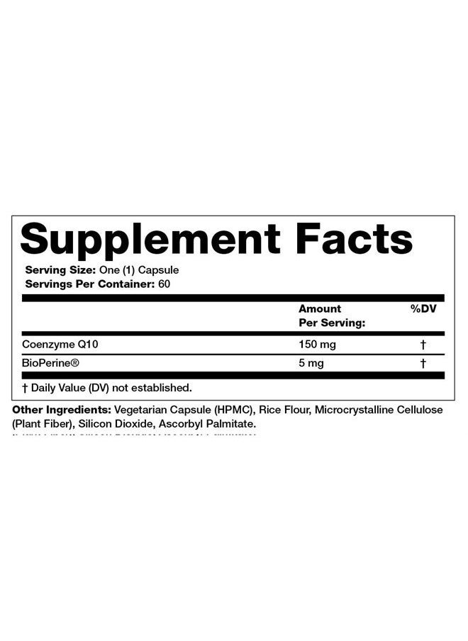 Olympian Labs Coq, 150mg, 60 Capsules (Packaging May Vary)  - Image 3