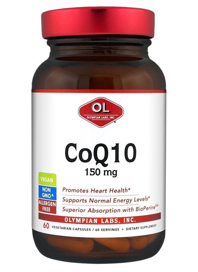 Olympian Labs Coq, 150mg, 60 Capsules (Packaging May Vary)  - Image 1
