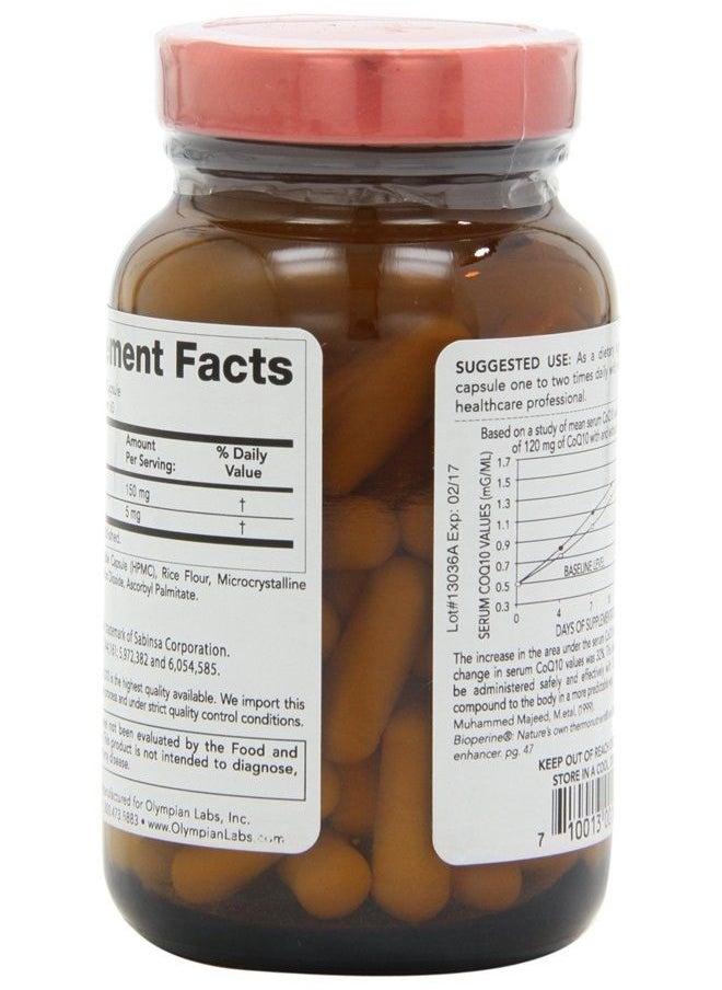 Olympian Labs Coq, 150mg, 60 Capsules (Packaging May Vary)  - Image 4