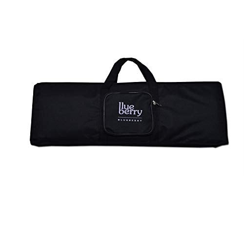 Blueberry KB-20 Keyboard Padded Gig Cover Bag Compatible with Casio SA-76, Casio SA-77, Casio SA-78, Casio SA-80, Casio SA-81 Keyboards (Black) - Image 1