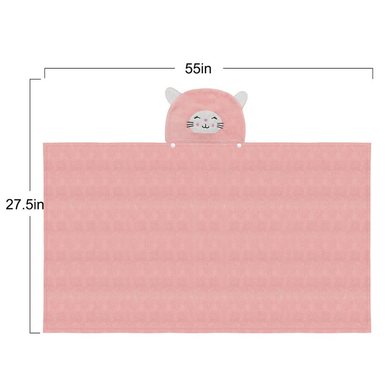 ROMASA Baby Bath Towel with Hooded Ultra Soft and Absorbent Toddlers Bathrobe Newborn Blanket Shower Gifts - Image 2