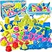 ESSENSON Sensory Bin 52 PCS Play Sand Kit with 3lbs Magical Sand Beach Toys Castle Molds Sand Molds Sensory Toy Sandbox Kids Gifts for Girls and Boys - Image 3