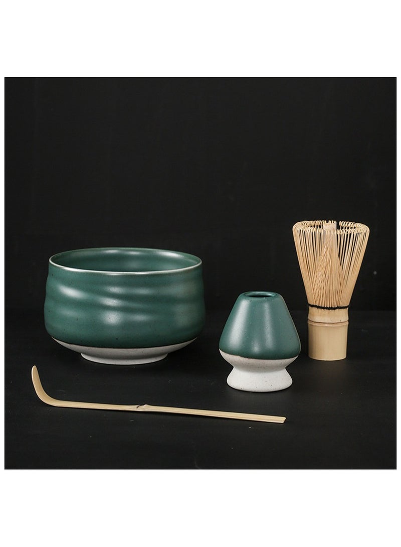 4 Piece Matcha Whisk Set Bamboo Matcha Tools for Stirring Matcha Tea - Image 2