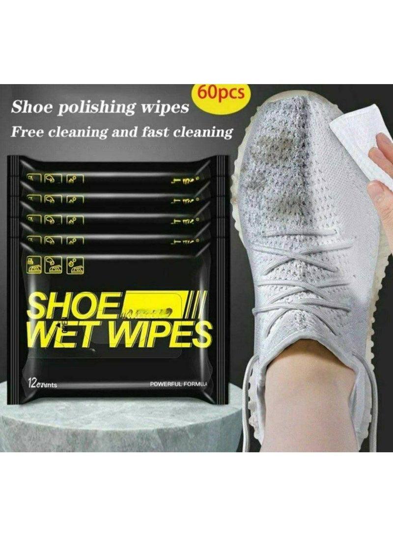 ناما ناديل مبللة لتنظيف الاحذية عبوة واحدة - ٨٠ منديل ، وايبس لتنظيف الاحذية الرياضية، منظف لازالة الاوساخ والبقع من الكوتش - Image 2