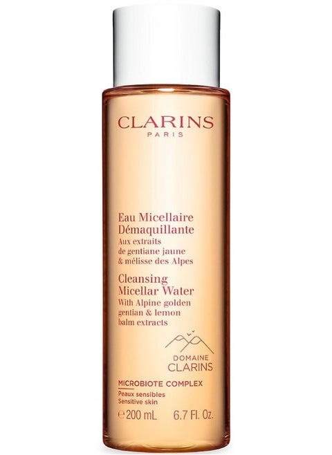 CLEANSING MICELLAR WATER 200 ML - WITH ALPINE GOLDEN GENTIAN & LEMON BALM EXTRACTS
