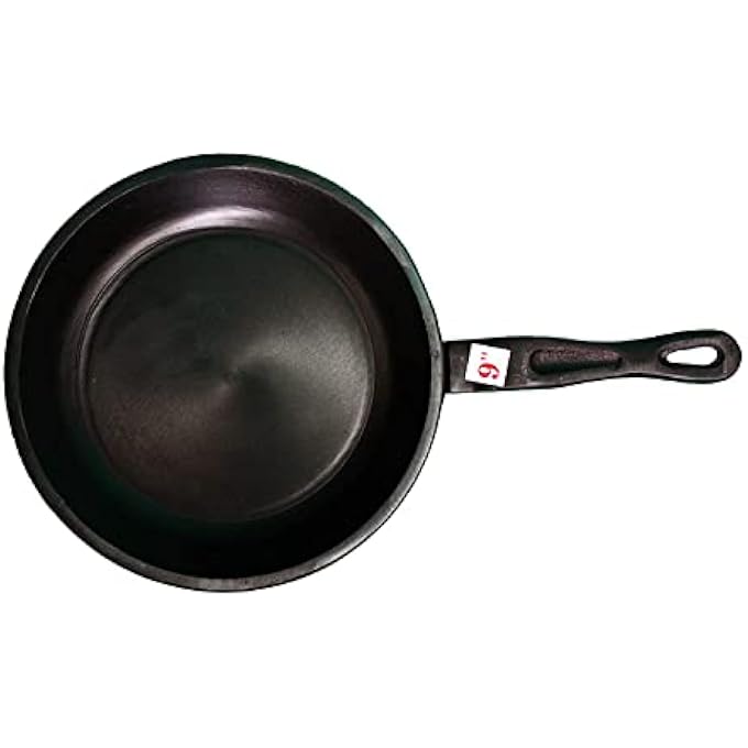 Unity PreSeasoned Cast Iron Fry Pan 21 Cm Diameter Black - Image 1