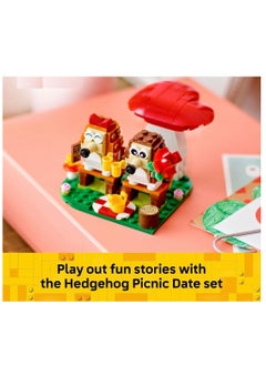 LEGO LEGO Hedgehog Picnic Date Building Set 40711  - Image 3