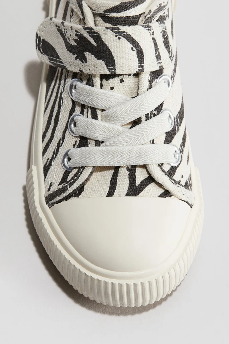 H&M Cotton Canvas Trainers