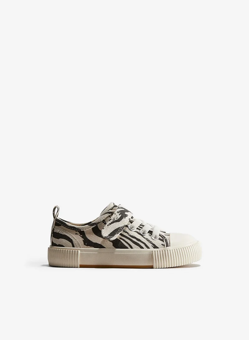 H&M Cotton Canvas Trainers
