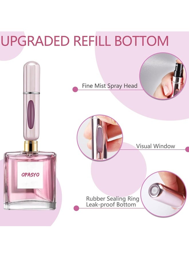 4PCS 5ml Portable Mini Refillable Perfume Atomizer Bottle,Perfume Atomizer Refillables, Small Perfume Spray - Image 3
