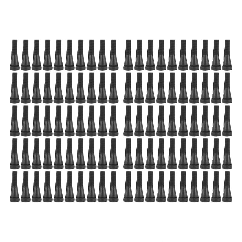 100PCS Poultry Plucker Machine Picker Rubber Hair Removal Stick Replacement for Ducks Chicken GeeseBlack - Image 1