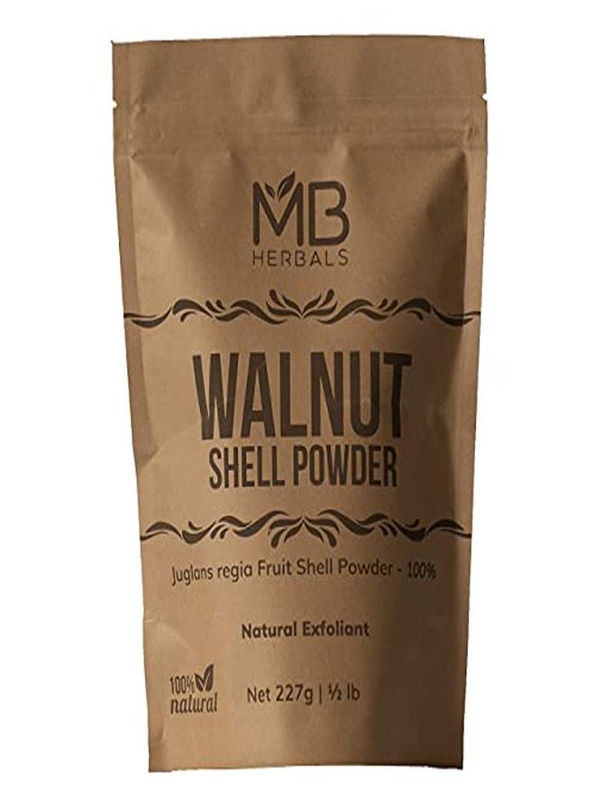 MB Herbals Walnut Shell Powder 8 Oz / 0.5 Lb | The Right Particle Size For Natural Face Scrub Soap & Exfoliating Face Mask Formulations | No Silica | Exfoliates Skin Gently - Image 3