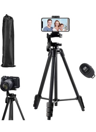 Flexible Tripod, Eocean 136cm Extendable Phone Tripod Stand with Carry Bag,Cell Phone Tripod with Wireless Remote,Universal Tripod for Video Selfie,iPhone Tripod Stand Travel Camera Tripod - pzsku/Z39B5E172E3EE78F1296AZ/45/_/1710049216/fe270b42-6276-4e55-871f-32a13768f3a3