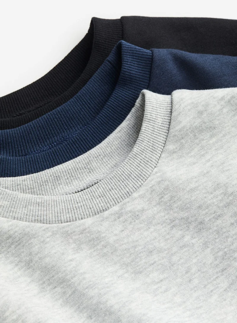H&M Kids 3 Pack Essential Sweatshirt