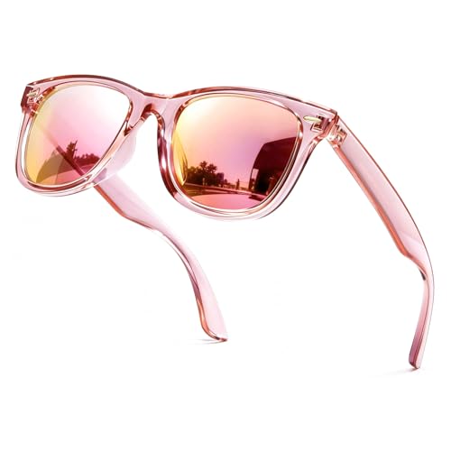 SIPHEW Polarized Sunglasses for Women & Men - UV400 Mirrored Beach Eyewear, Designer Unisex Fashion Sunglasses w/Medium Fit - Image 1