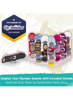 Tech Deck Tech Deck Competition Legends Olympic Games Paris 2024 Fingerboard (8 Pack)  - Image 3