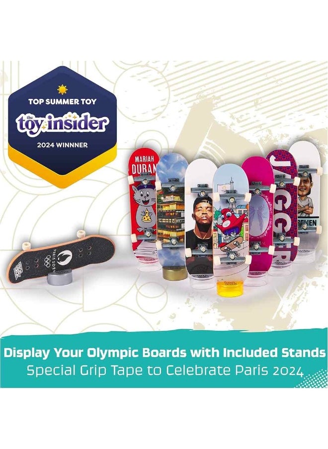 Tech Deck Tech Deck Competition Legends Olympic Games Paris 2024 Fingerboard (8 Pack)  - Image 3