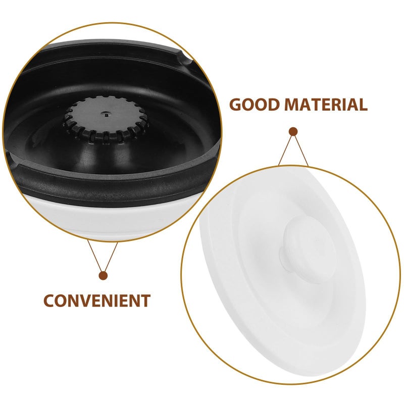 Smart Electric Ashtray Ivory White Rechargeable Portable Ash Holder for Home Office Car - Image 4