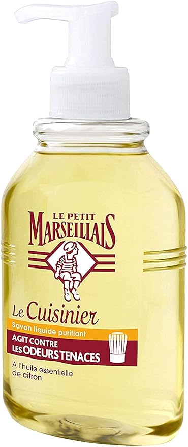 LE PETIT MARSEILLAIS Le Petit Marseillais Liquid Soap Pump for Kitchen 300 ml Pack of 3 