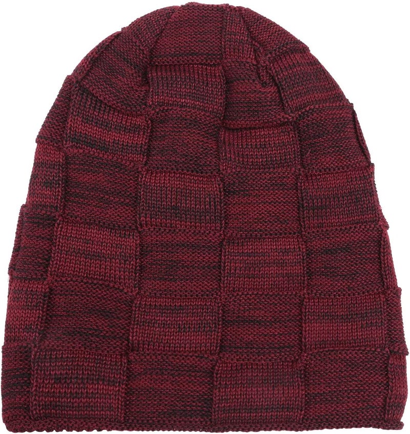 REDESS Beanie Hat for Men and Women Winter Warm Hats Knit Slouchy Thick Skull Cap - Image 2