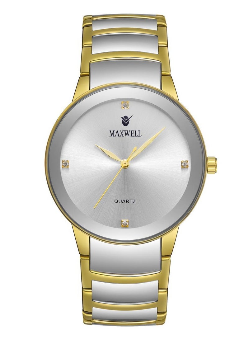 ماكسويل ساعه جديد  رجالي من ماكسويل ضد الماء  كرت ضمان