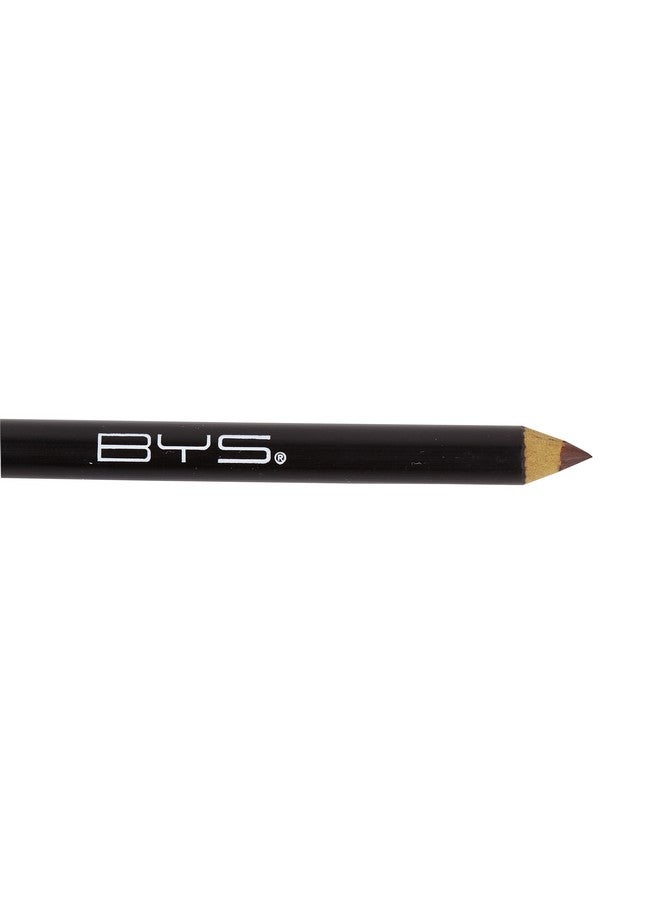 BYS Brow Liner Pencil Dual Ended With Brush Eyebrow Pencil And Brow Brush Natural Brown Color Waterproof - Image 4