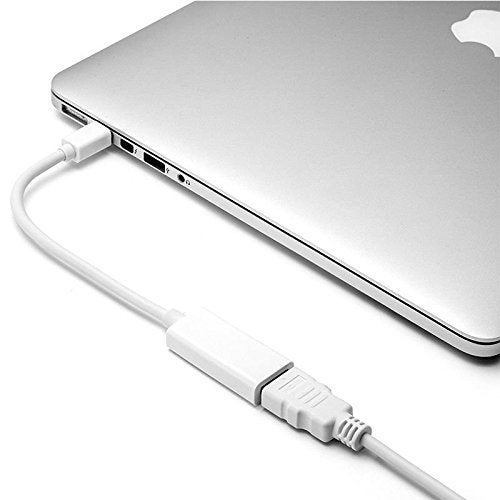 LipiWorld® Mini Display Port Thunderbolt Mini Dp Male to HDMI Female Adapter Cable for Mac MacBook Pro Air-MINIDP to HDMI Converter - Image 3