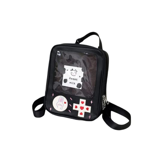 AWXZOM cute Ita Backpack Fashion Gameboy Style itabag 3 way bag Kawaii Backpack pin display backpack ita bag backpack cute backpack - Image 1