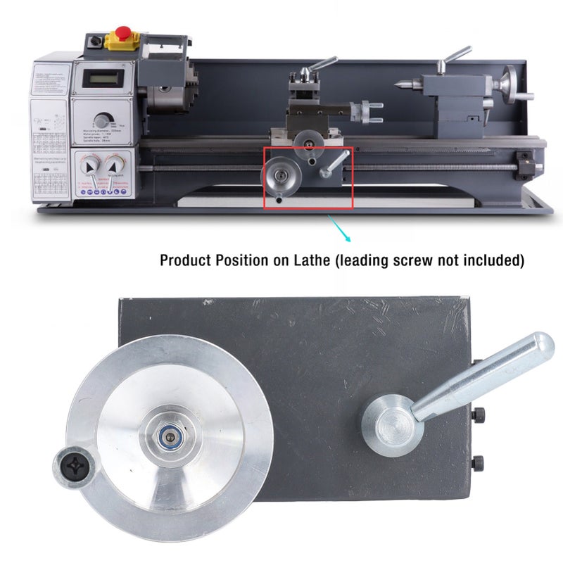 Machine Tool Slide Carriage with Handle 2.5mm Pitch Sliding Box for 8x16 210x400 210x750 210x800 220x600 220x750 Mini Lathe - Image 5