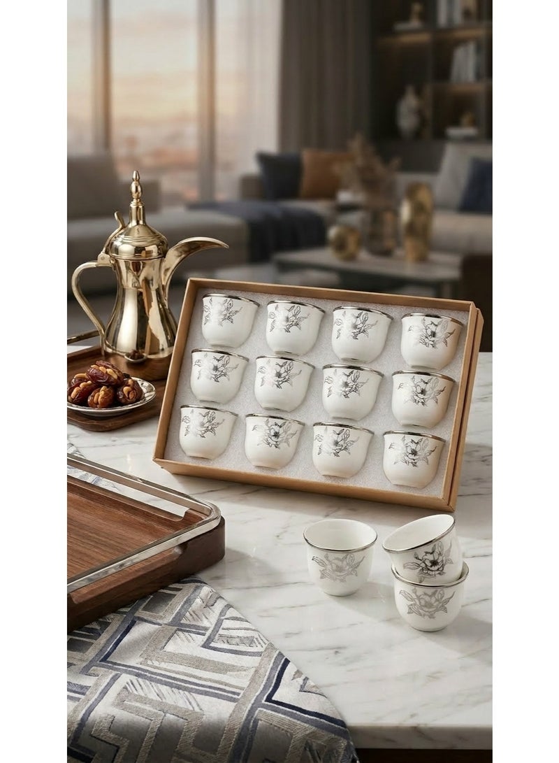 A set of coffee cups with luxurious designs. - Image 1