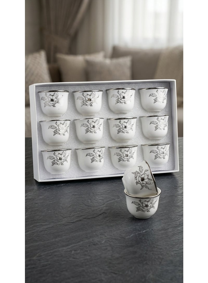 A set of coffee cups with luxurious designs. - Image 2