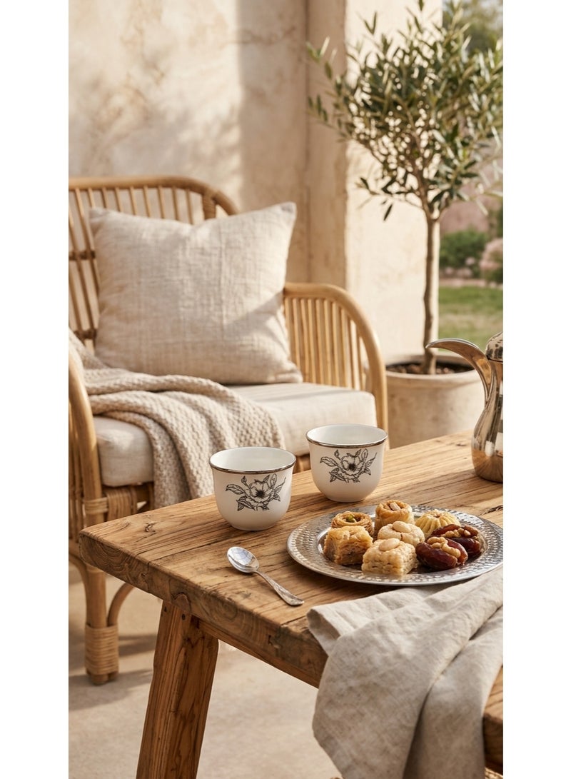 A set of coffee cups with luxurious designs. - Image 4