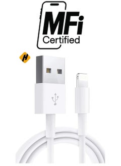 هوها Apple iPhone/iPad الشحن/الشاحن Lightning إلى كابل USB [Apple MFI Certified] iPhone 11/x/8/6s/6/plus/5s/5c/se  - Image 1