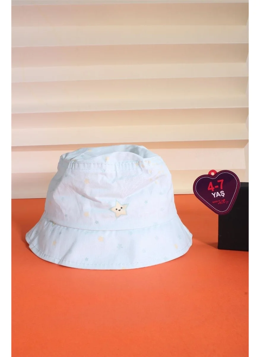 Cappello Baby Blue 4-7 Years Safari Hat 24CCKSAFAR08