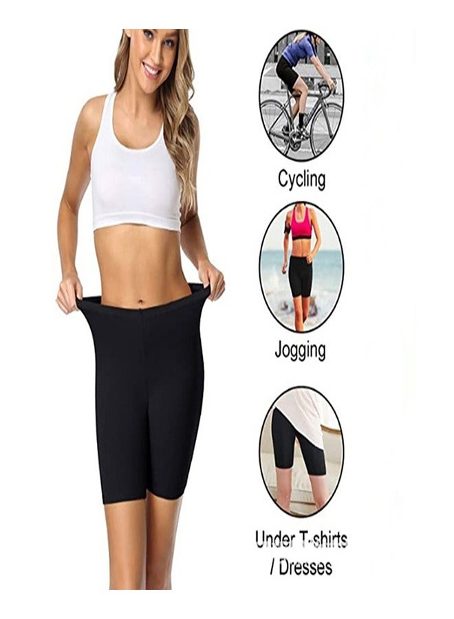 Seamless Yoga Riding Pants Black  - Image 1