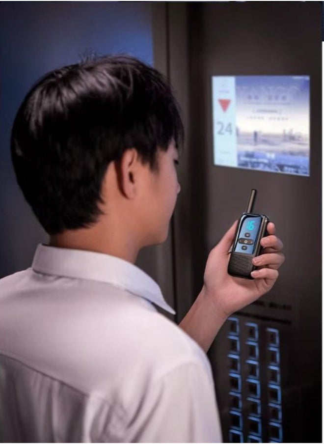 RTAKO - S700 Digital Display Handheld Radio Long Range Distance Waterproof Radio Digital LCD Display for easily Adjustable Frequency and Volume for Indoor Outdoor Perfect for Hiking,Resturant,Hotel and Construction Sites. - Image 1