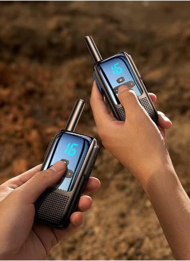 RTAKO - S700 Digital Display Handheld Radio Long Range Distance Waterproof Radio Digital LCD Display for easily Adjustable Frequency and Volume for Indoor Outdoor Perfect for Hiking,Resturant,Hotel and Construction Sites. - Image 1