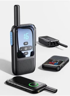 RTAKO S700 Digital Display Handheld Radio Long Range Distance Waterproof Radio Digital LCD Display for easily Adjustable Frequency and Volume for Indoor Outdoor Perfect for Hiking,Resturant,Hotel and Construction Sites.  - Image 4