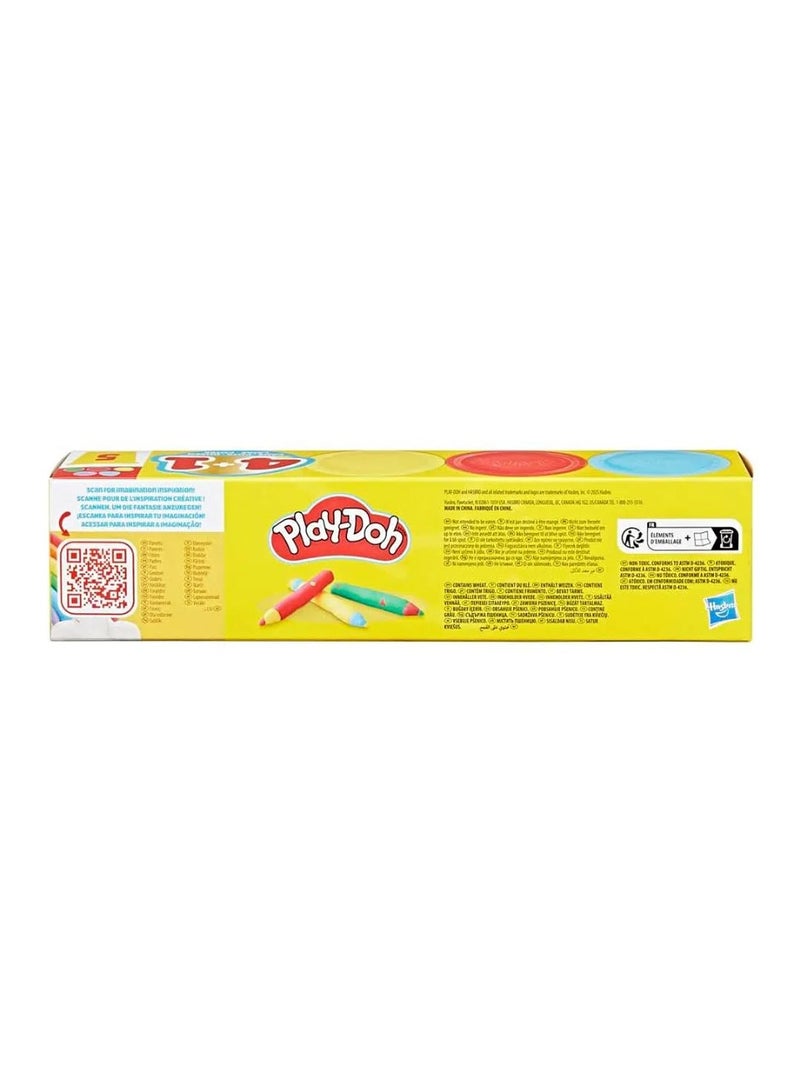 Play-Doh Back to School Modeling Compound 5-Pack - 3 oz Cans, Arts & Crafts Toy for Kids 2+ - Image 4