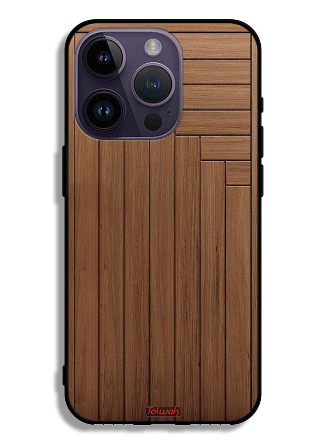 Tolwak Apple iPhone 14 Pro Protective Case Door Pattern - Image 2