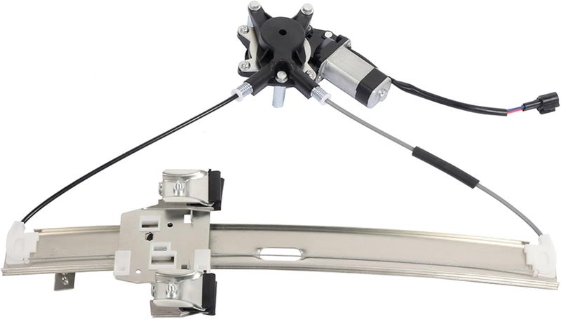 FINDAUTO Power Window Regulator with and Motor Front Left Driver Side fits for 2005-2010 for Dodge Dakota 2006-2008 for Mitsubishi Raider 2011 for Ram Dakota 748-114 55359567AA - Image 1